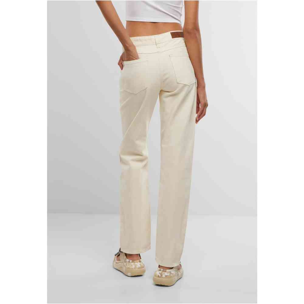 Urban Classics - Straight Fit Denim Broek rechte pijpen - Creme